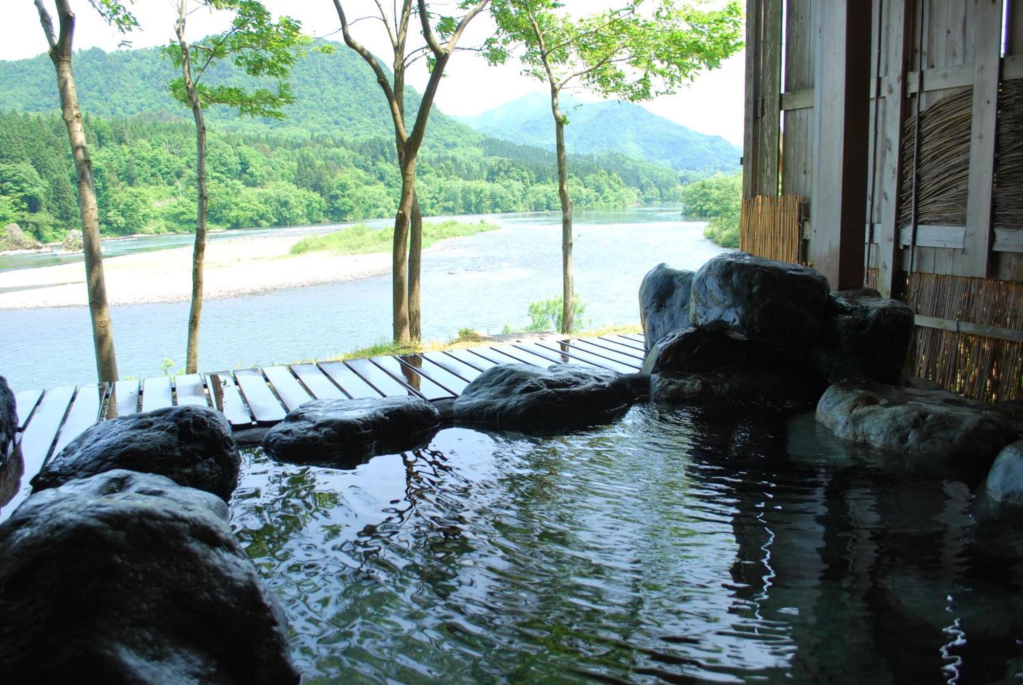Furusawaya Hotel Agano Bagian luar foto